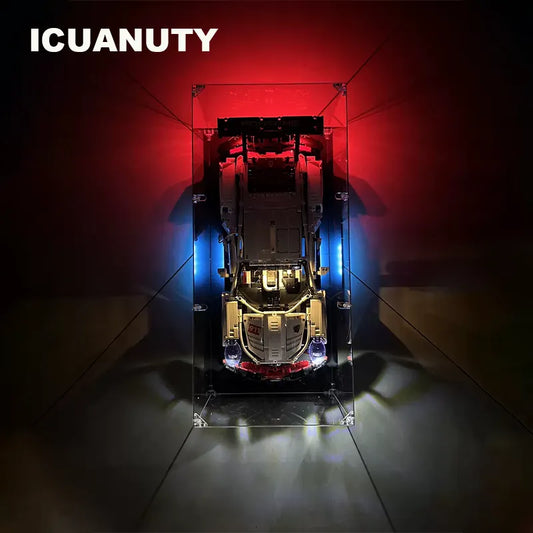 ICUANUTY Illuminate Your LEGO Journey with Display Cases and Light Kits