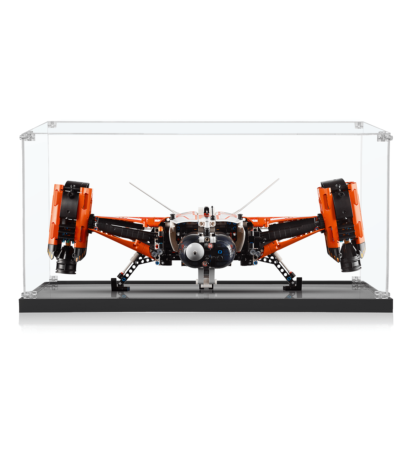 Display case for LEGO® Technic™ VTOL Heavy Cargo Spaceship LT81 (42181) - ICUANUTY