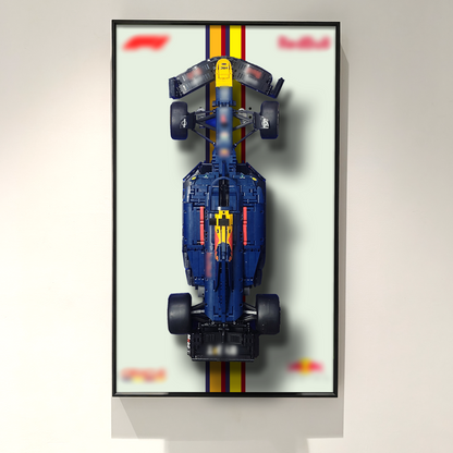 Display Wallboard for LEGO Oracle Red Bull Racing RB20 F1 Car 42206