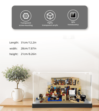 Display Case for LEGO IdeasThe Big Bang Theory 21302