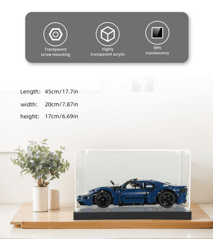 ICUANUTY Display case for LEGO Technic: 2022 Ford GT  42154