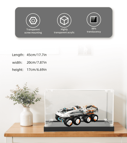 Display case for LEGO Command Rover and Crane Loader 60432