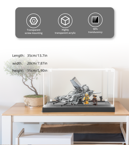 Display Case for LEGO Star Wars Pirate Snub Fighter 75346