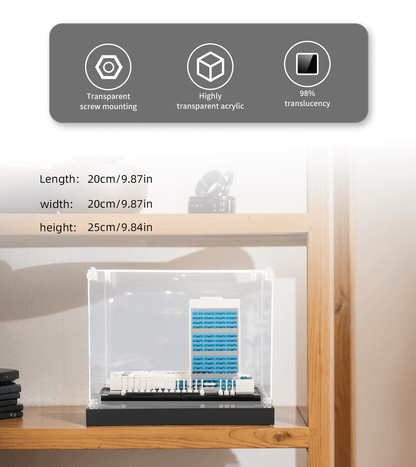 Display case for LEGO Architecture：United Nations Headquarters 21018