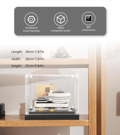 Display Case for LEGO Architecture Solomon R. Guggenheim Museum 21035