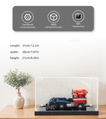 Display Case for Lego Creator Expert Optimus Prime 10302