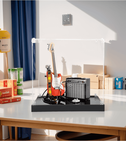 Display Case for LEGO Ideas Fender Stratocaster 21329