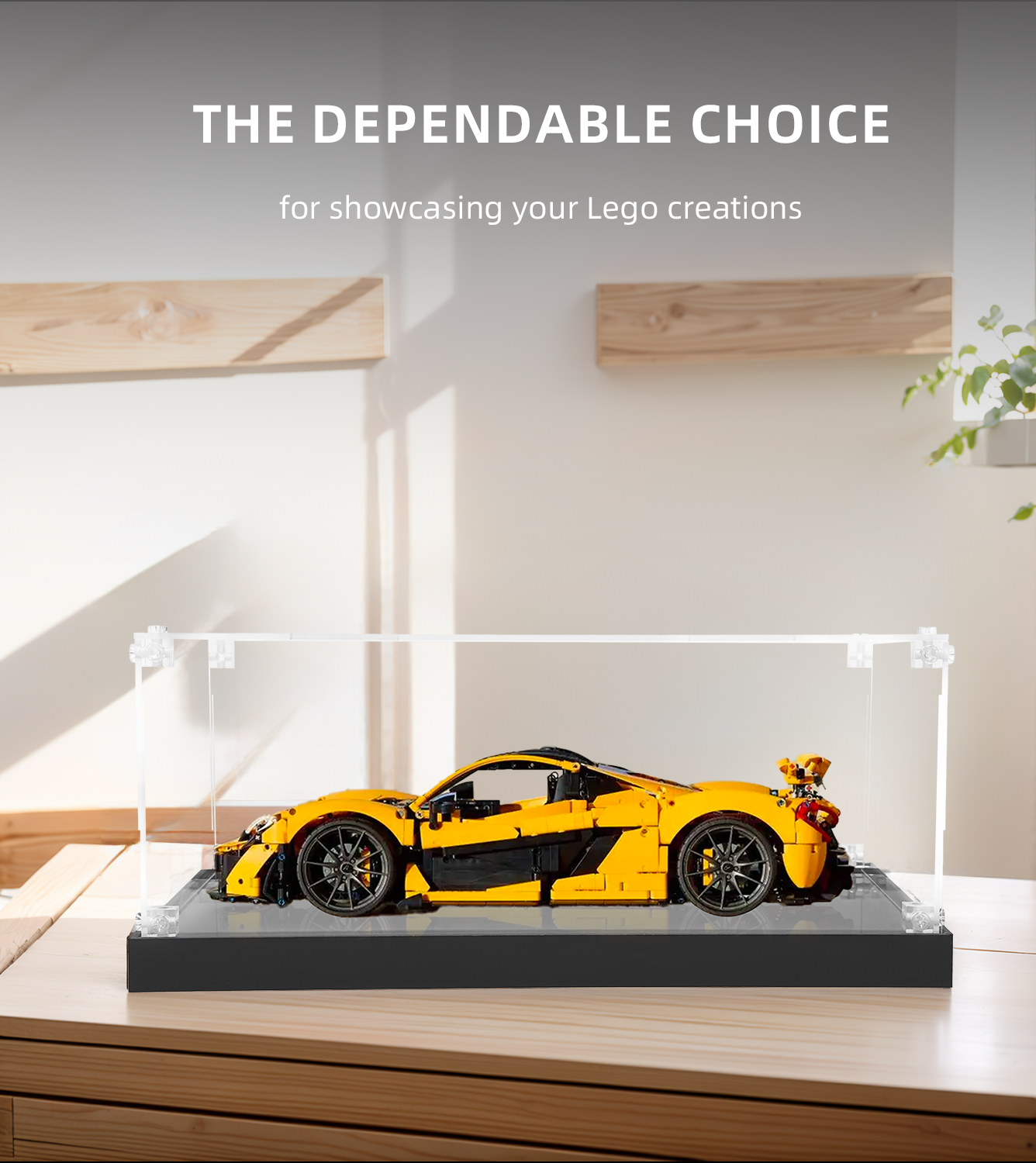 Display Case for LEGO Technic McLaren P1 42172