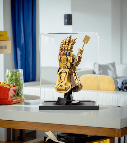 Display Case for Lego Infinity Gauntlet Glove 76191 /76223 Nano Gauntlet