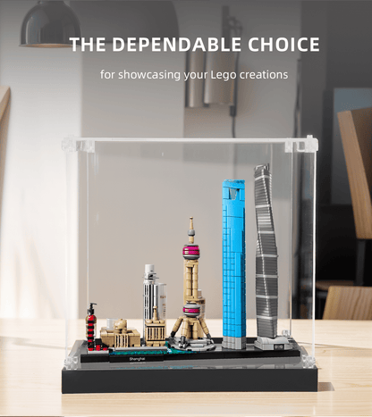 Display Case for LEGO Architecture：Shanghai 21039