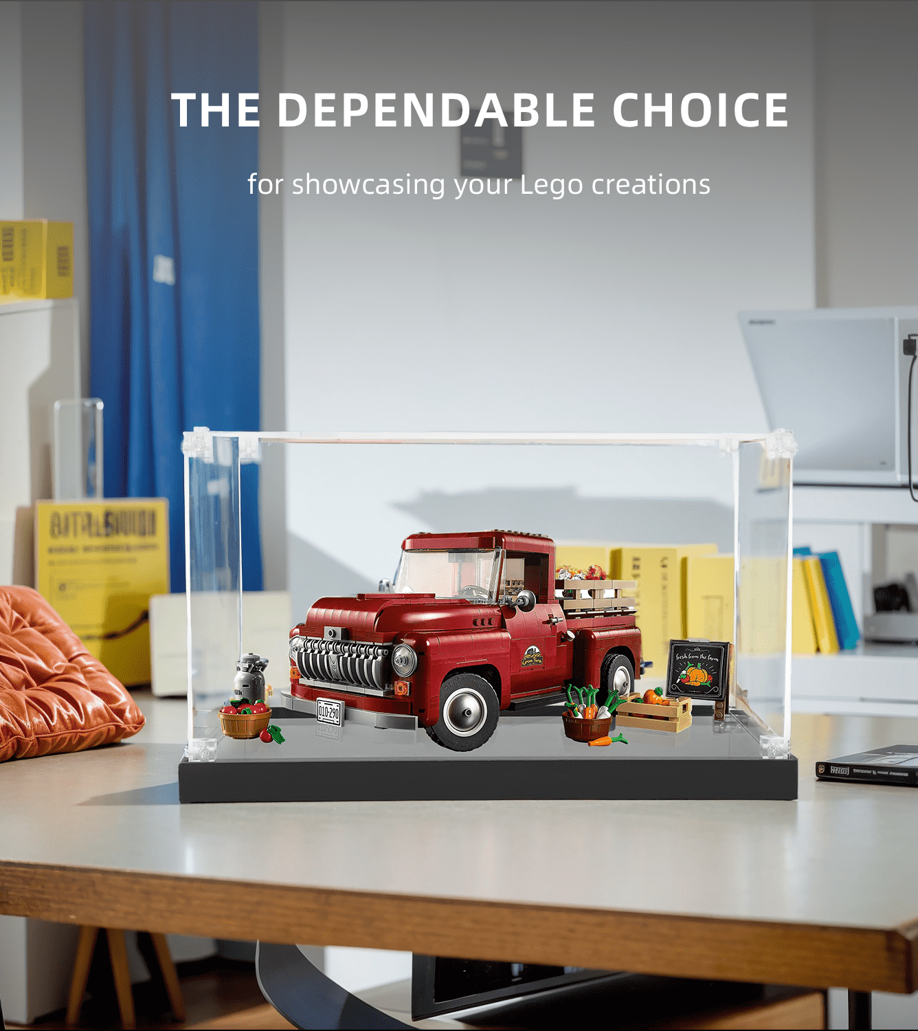 Display Case for Lego Pickup Truck 10290