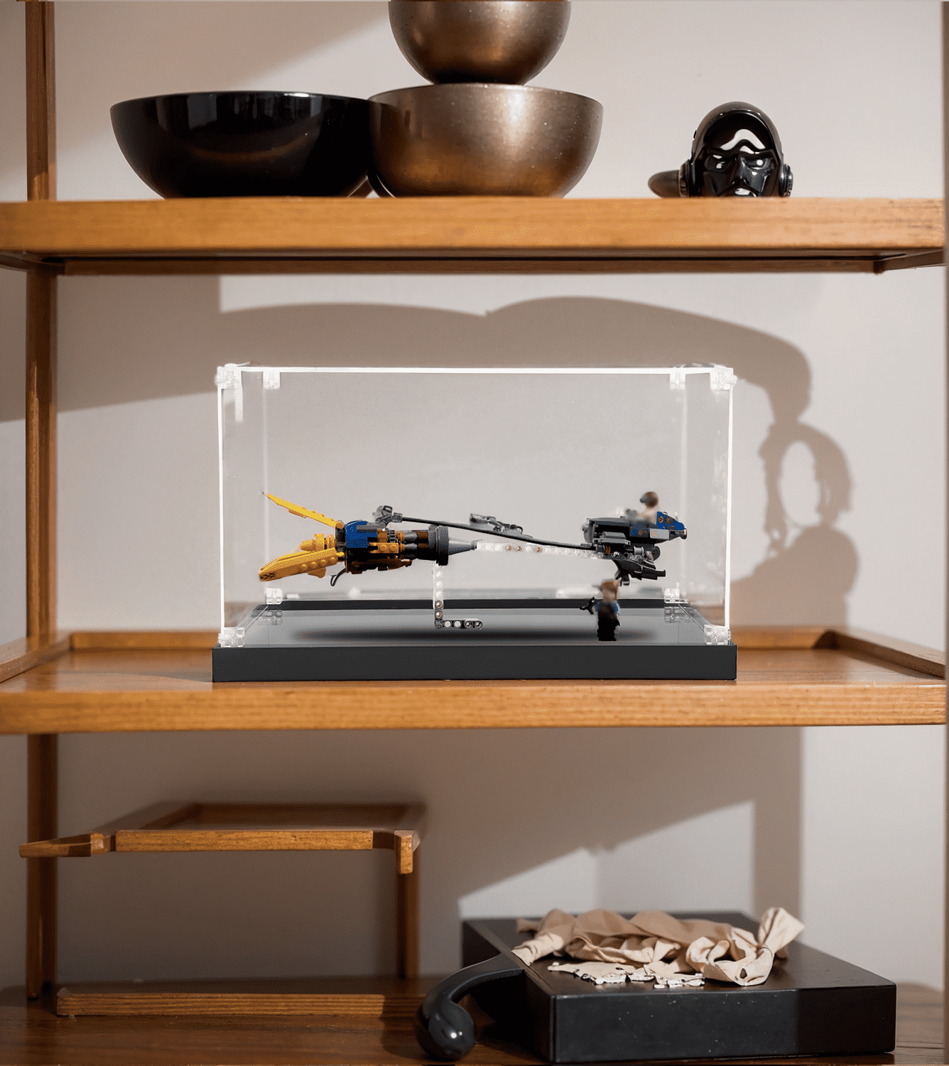 Display Case for Lego Anakin's Podracer – 20th Anniversary Edition 75258