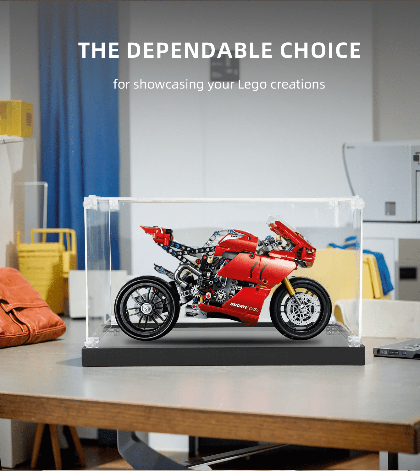 Display Case for Lego Technic Ducati Panigale V4 R 42107