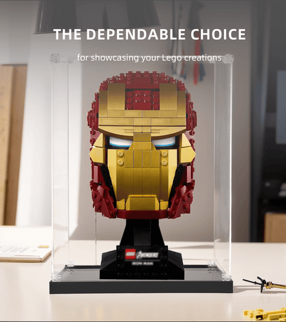 Display Case For LEGO Marvel Iron Man Bust 76165