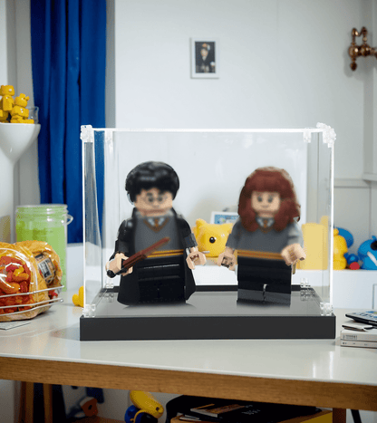 Display Case for Lego Harry Potter & Hermione Granger 76393