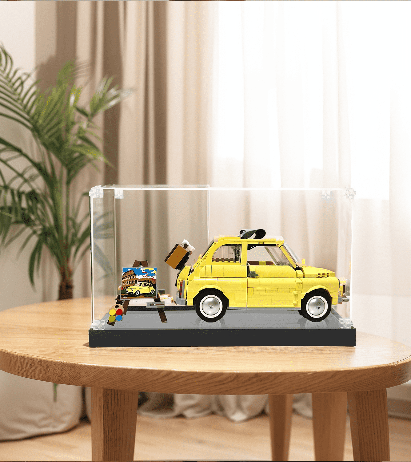 Display case for LEGO Creator Expert Fiat 500 10271