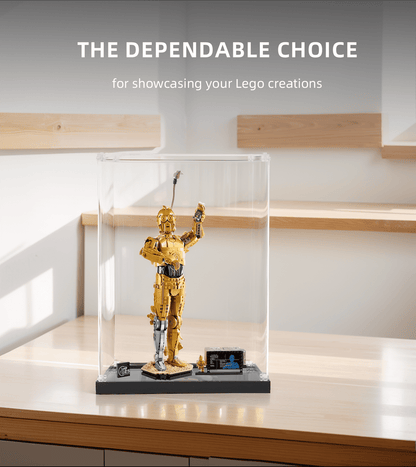 Display Case for LEGO Buildable C3PO 75398