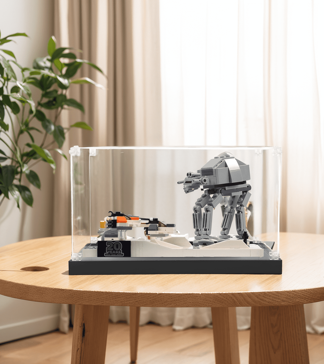 Display case for LEGO Battle of Hoth - 20th Anniversary Edition 40333