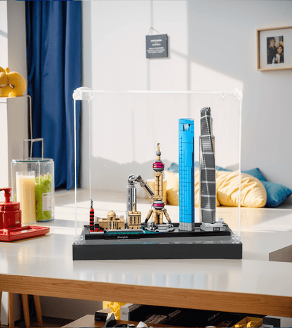 Display Case for LEGO Architecture：Shanghai 21039