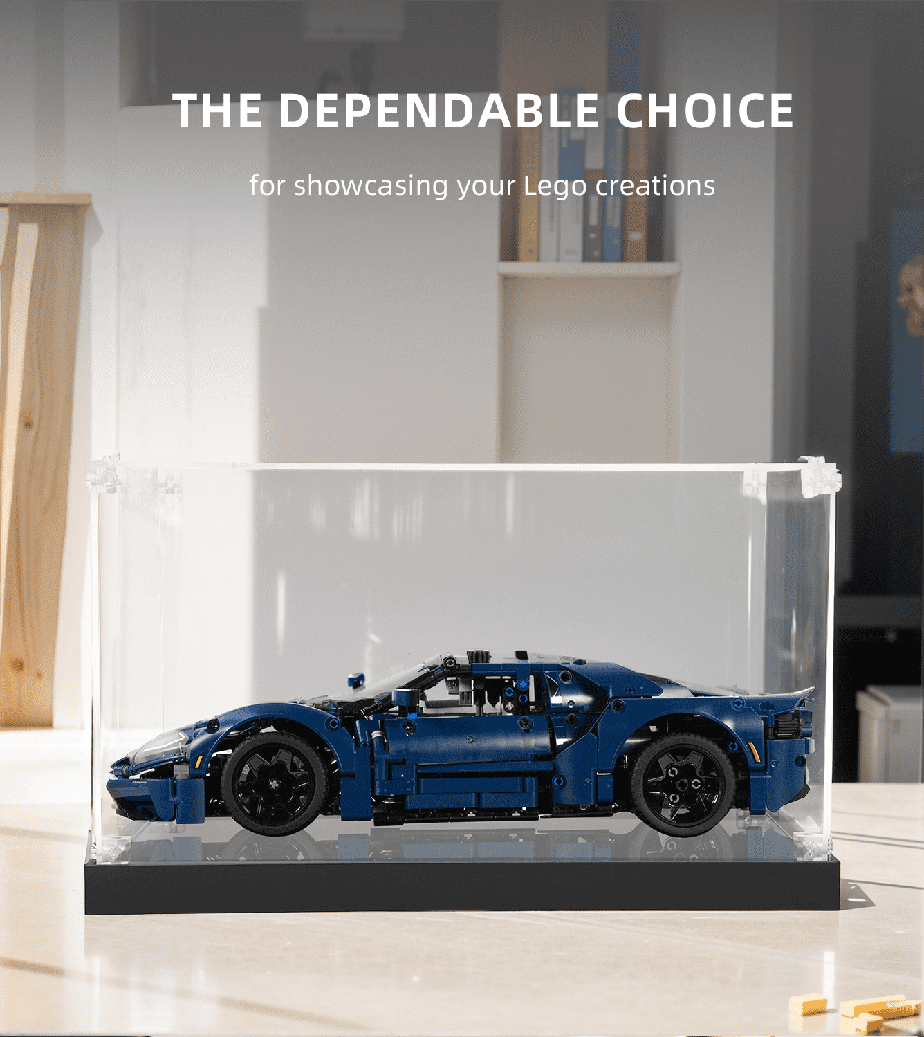 ICUANUTY Display case for LEGO Technic: 2022 Ford GT  42154