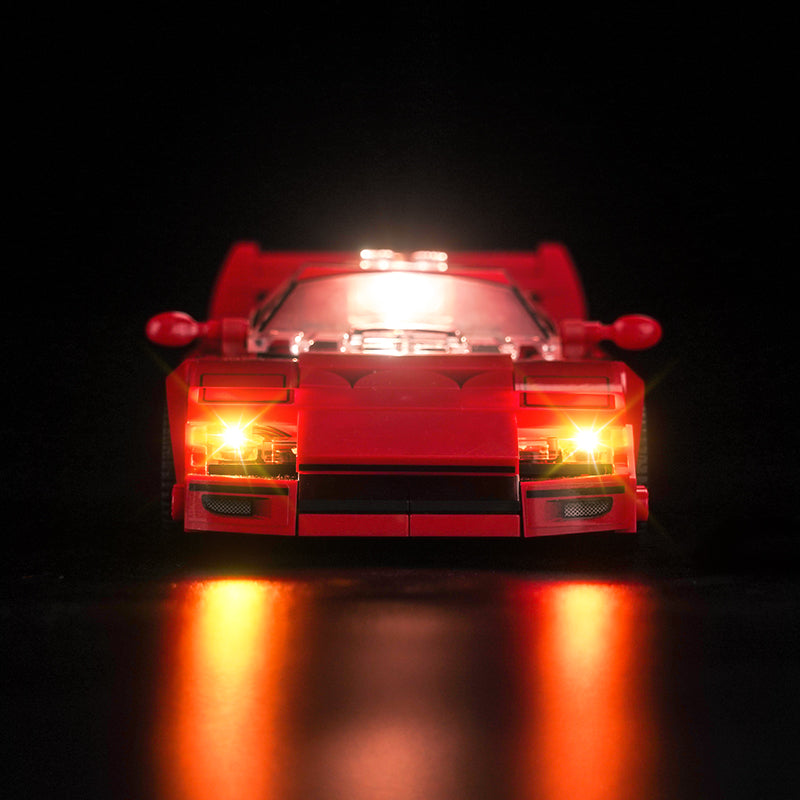 Light Kit for LEGO Speed Champions Ferrari F40 Supercar 76934