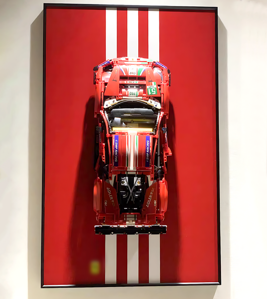 Display Wallboard for Lego Ferrari 488 GTE 42125