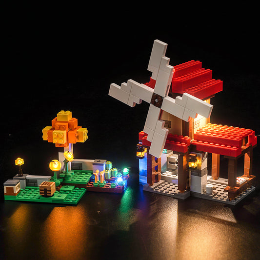 Light Kit for LEGO Minecraft The Windmill Farm 21262