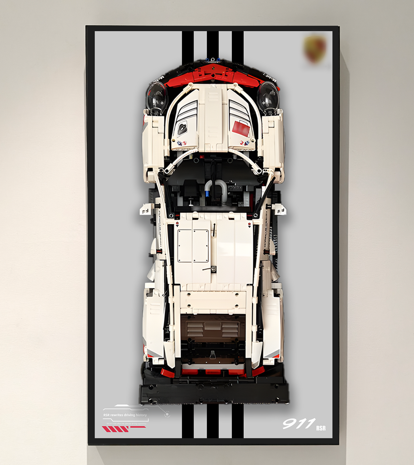 Display Wallboard for LEGO Technic Super Cars