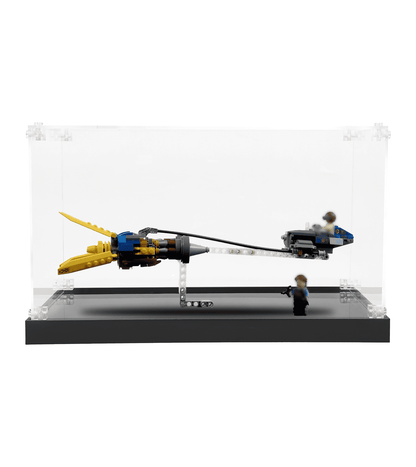 Display Case for Lego Anakin's Podracer – 20th Anniversary Edition 75258 - ICUANUTY