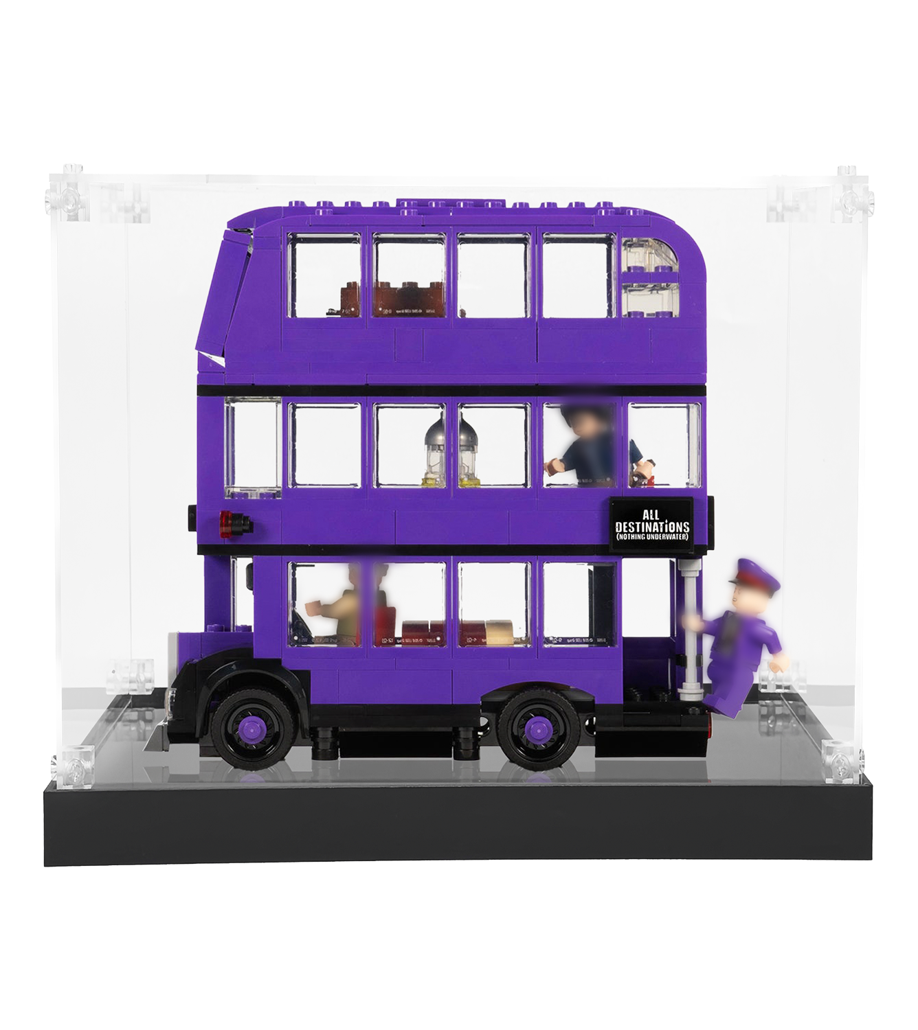 Display case for LEGO Harry Potter The Knight Bus 75957