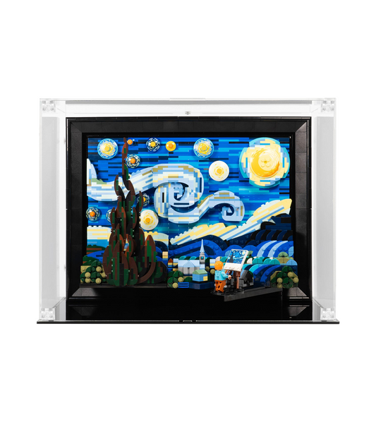 ICUANUTY-Display Case for Lego van Gogh - The Starry Night 21333