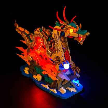 Light Kit for LEGO Auspicious Dragon 80112