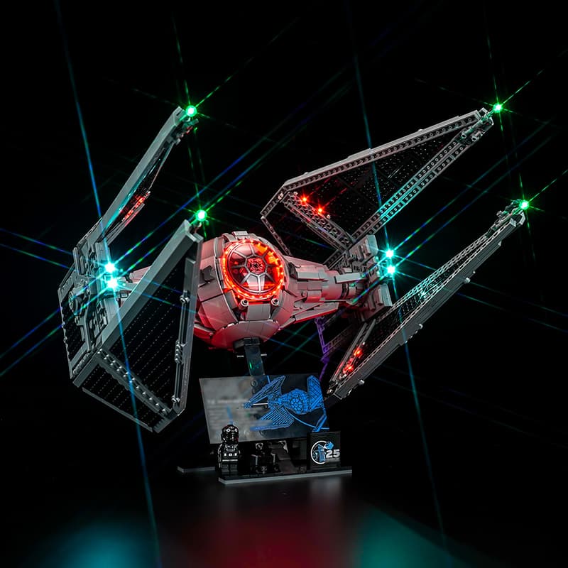 Light Kit for LEGO Star Wars TIE Interceptor™ 75382 - ICUANUTY