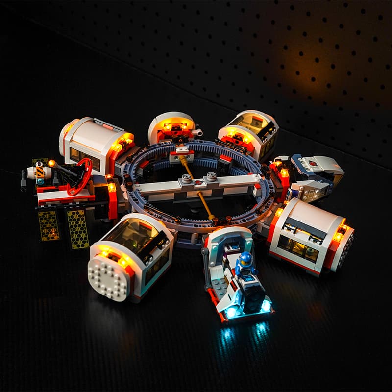 Light Kit for LEGO City Modular Space Station 60433