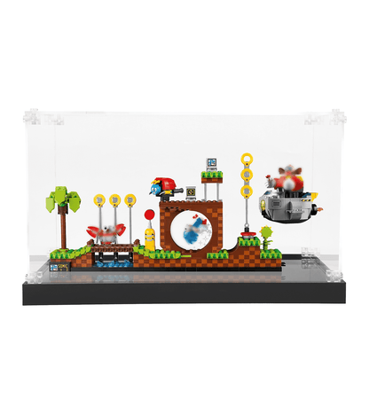 Display case for LEGO Sonic the Hedgehog - Green Hill Zone 21331