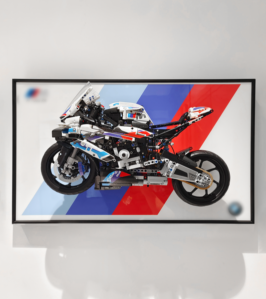 Display Wall Mount for Lego 42130 Technic™ BMW M 1000 RR lego Motorcycle