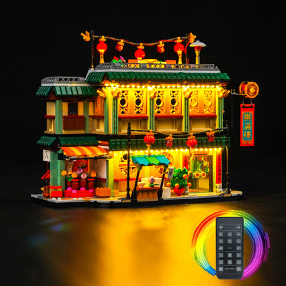 Light kit for Lego Spring Festival Family Reunion Celebration Building 80113 - ICUANUTY