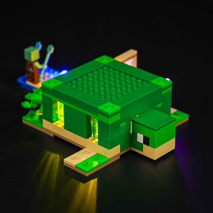 Light Kit for LEGO Minecraft The Turtle Beach House 21254