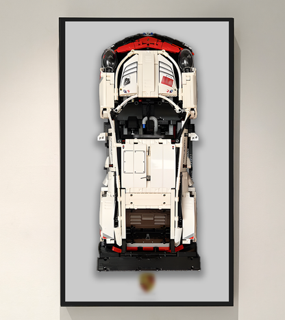 Display Wall Frame for LEGO Technic Car