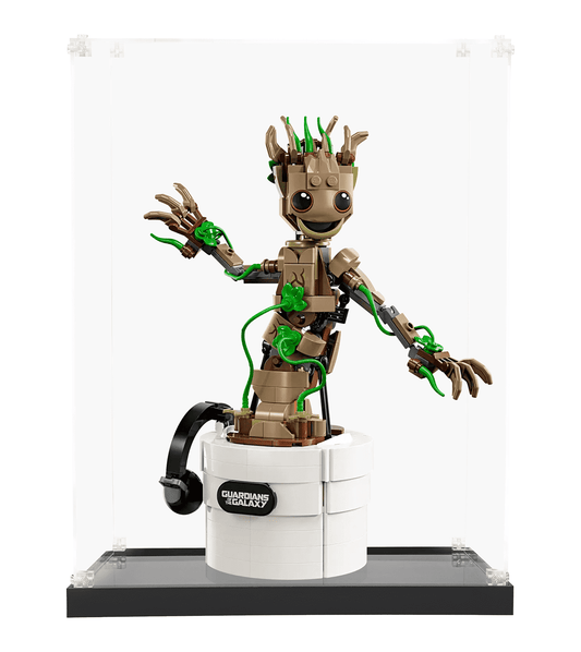 Display case for LEGO Super heroes Dancing Groot 76297