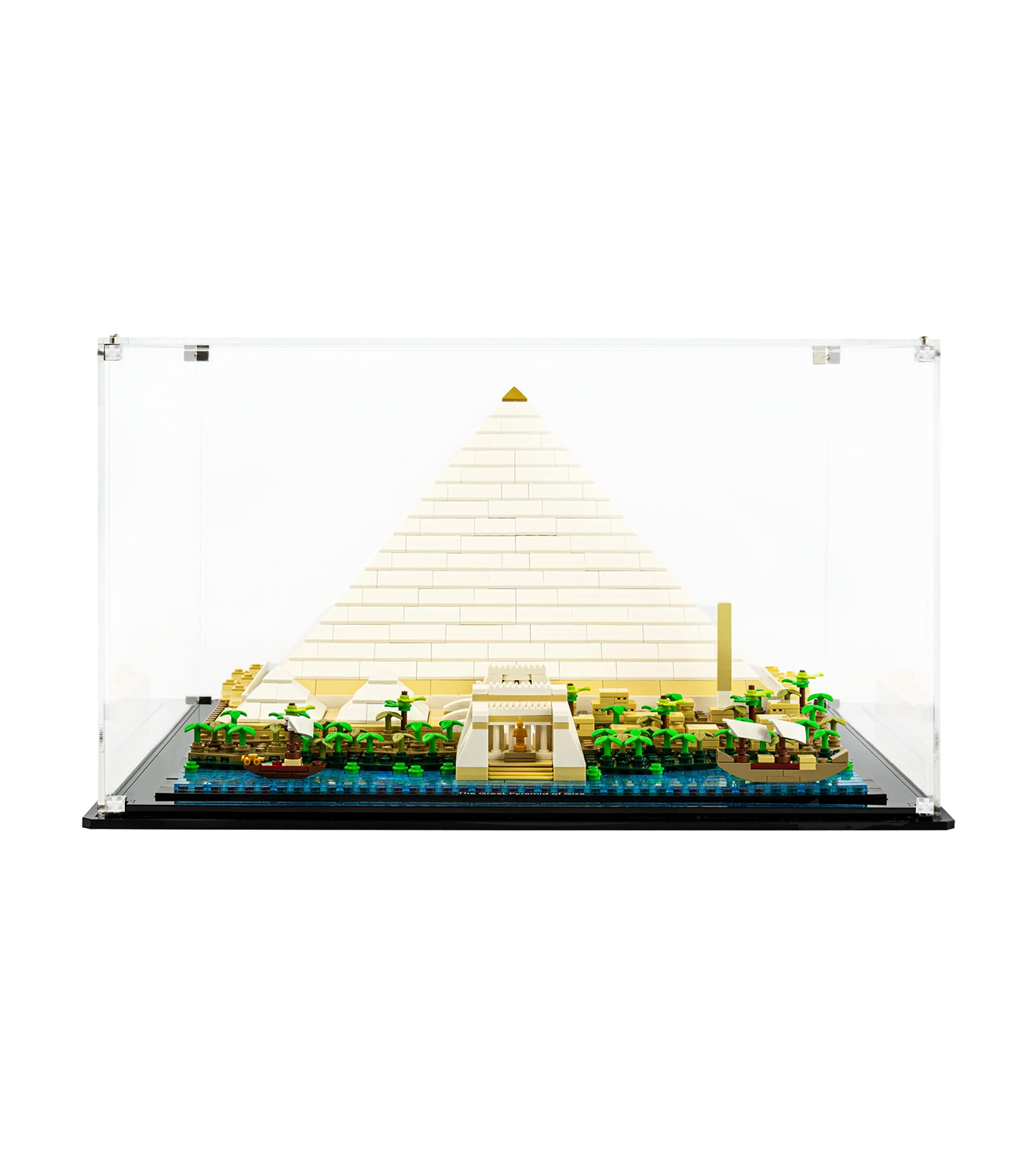 ICUANUTY-Display Case for Lego The Great Pyramid of Giza 21058