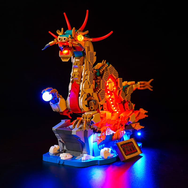 Light Kit for LEGO Auspicious Dragon 80112