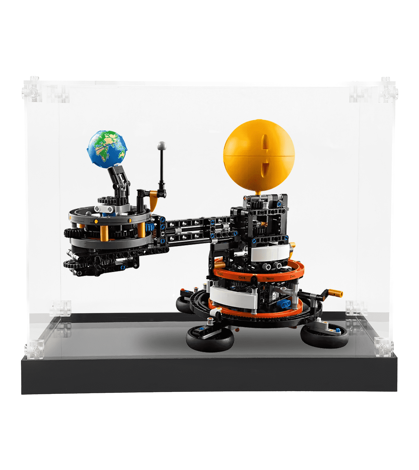 Display case for LEGO Technic Planet Earth and Moon in Orbit 42179