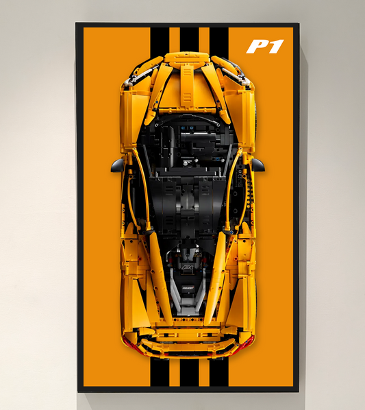 Display Wall Mount for Lego Technic McLaren P1