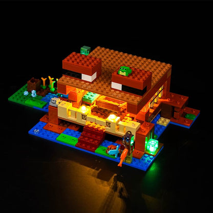 Light Kit for LEGO Minecraft The Frog House 21256