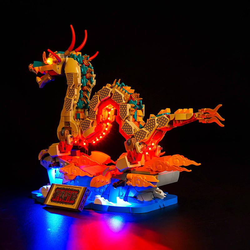 Light Kit for LEGO Auspicious Dragon 80112