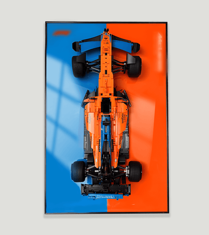 Display Wall Mount for Lego 42141 Technic™ McLaren Formula 1™ Race Car