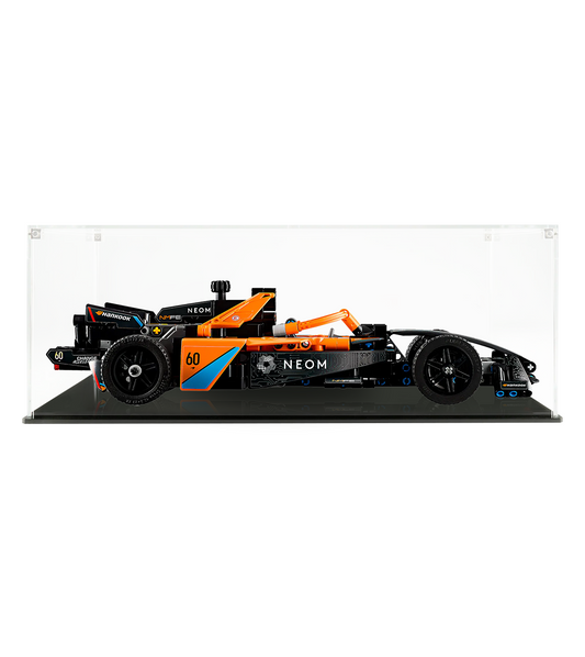Display case for LEGO NEOM McLaren Formula E Team 42169