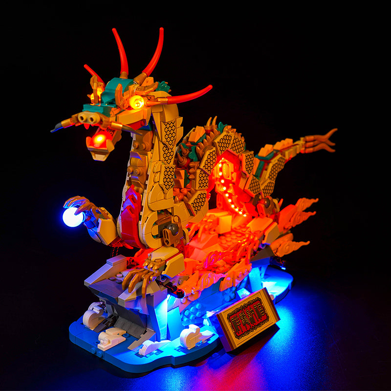 Light Kit for LEGO Auspicious Dragon 80112