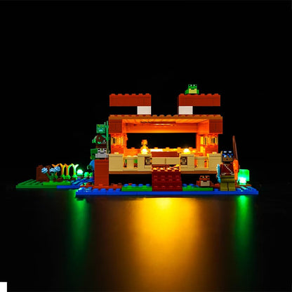 Light Kit for LEGO Minecraft The Frog House 21256